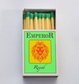 cardboard safety matches